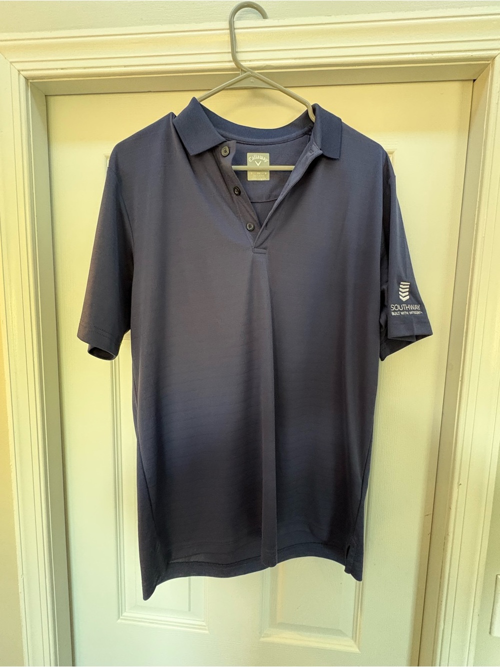 Callaway Men’s Dark Blue Short Sleeve Golf Polo